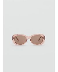 Mango - Rectangular-Frame Sunglasses - Lyst