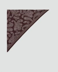 Mango - Triangular Paisley Bandana - Lyst