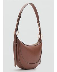 Mango - Oval Shoulder Bag - Lyst