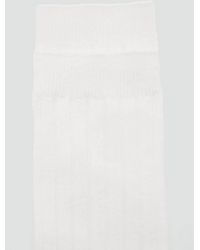 Mango - Ribbed Wool Blend Socks - Lyst