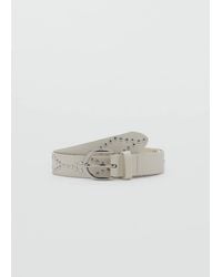 MANGO TEEN - Studded Belt - Lyst