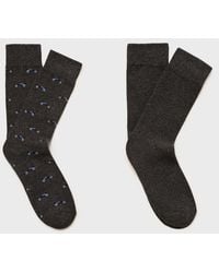MANGO TEEN - 2 Pack Printed Socks - Lyst
