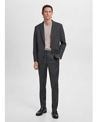 Mango - Milan Slim-Fit Suit Jacket - Lyst