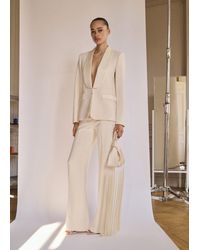 Mango - Suit Jacket With Satin Lapels - Lyst