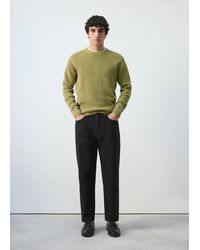 Mango - Medium-Knit Microstructure Sweater - Lyst