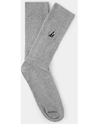 Mango - Animal Embroidered Cotton Socks - Lyst