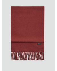 Mango - Plain Fringed Scarf - Lyst