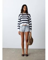 MANGO TEEN - Micro Fit Low Waist Shorts - Lyst