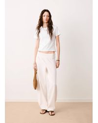 MANGO TEEN - Open Detail T-Shirt - Lyst