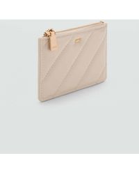 Mango - Small Quilted Wallet - Lyst