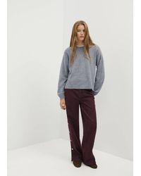MANGO TEEN - Ribbed Neck Sweater - Lyst