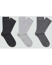 Mango - 3-Pack Long Cotton Socks - Lyst