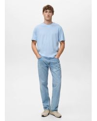 Mango - 100% Cotton T-Shirt Regular Fit - Lyst
