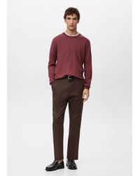Mango - 100% Wool Fine-Knit Sweater - Lyst