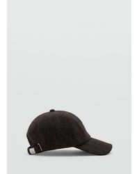 MANGO TEEN - Pinstripe Cap - Lyst