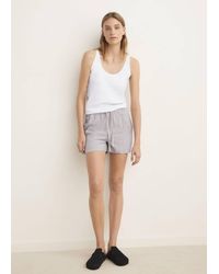 Mango - Two-Piece Striped Seersucker Pyjama Shorts - Lyst