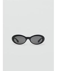 Mango - Oval-Frame Sunglasses - Lyst