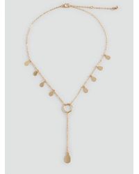 MANGO TEEN - Metal Pendant Necklace - Lyst