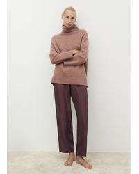 Mango - Strickpullover Mit Rollkragen - Lyst