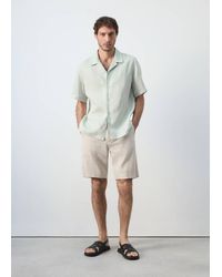 Mango - Regular-Fit 100% Linen Shirt - Lyst
