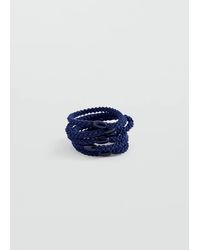 MANGO TEEN - Pack 6 Hair Ties - Lyst