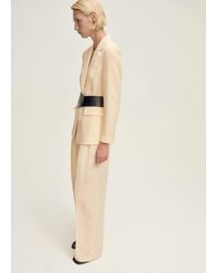 Mango - Linen-Blend Suit Jacket - Lyst