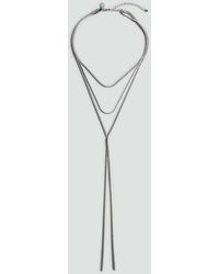 Mango - Mixed Waterfall Necklace - Lyst
