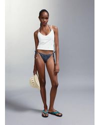 MANGO TEEN - Printed Bikini With Medium-Coverage Bottoms - Lyst