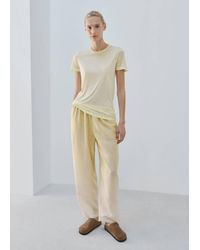 Mango - Micromodal Short-Sleeve T-Shirt - Lyst
