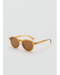 Mango - Semi-Transparent Frame Sunglasses - Lyst