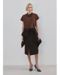 Mango - Short-Sleeved Cotton T-Shirt - Lyst