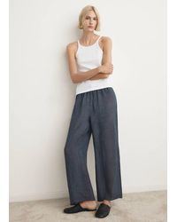 Mango - Cotton Top With Fine Straps - Lyst