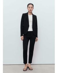 Mango - Fitted Suit Jacket - Lyst