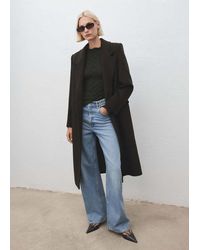 Mango - Textured Crepe Top - Lyst