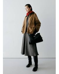 Mango - Flared Midi-Skirt - Lyst