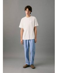 MANGO TEEN - Striped Long Pyjamas - Lyst