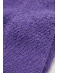 Mango - Knit Beanie - Lyst