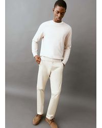 MANGO TEEN - Plain Chino Trousers - Lyst
