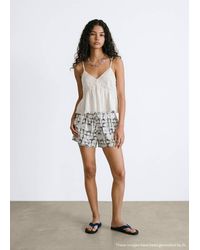 MANGO TEEN - Tie-Dye Short - Lyst