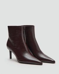 Mango - Pointed Heel Ankle Boot - Lyst