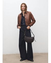 Mango - Oval Shoulder Bag - Lyst