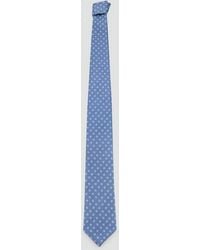 Mango - Printed Silk Tie - Lyst