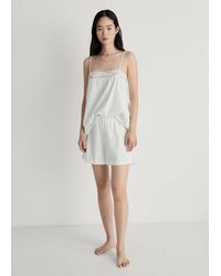 Mango - Cotton Shorts - Lyst