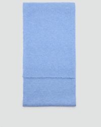 Mango - Plain Knitted Scarf - Lyst