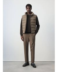 Mango - Water-Repellent Padded Gilet, 80% Down - Lyst
