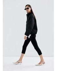 Mango - Kitten-Heel Pointed Shoes - Lyst