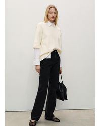 Mango - Matilda Medium-Rise Straight-Fit Jeans - Lyst
