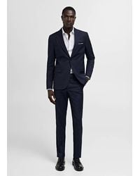 Mango - Milan Slim-Fit Suit Trousers - Lyst