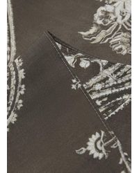 Mango - Printed Scarf - Lyst
