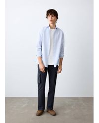 MANGO TEEN - Straight Cargo Trousers - Lyst